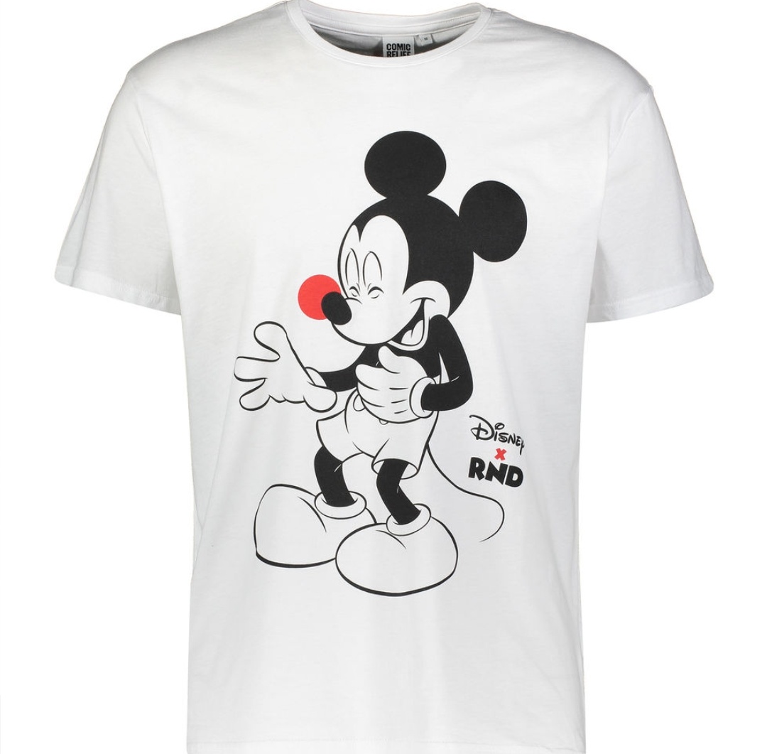 KIDS COMIC RELIEF OFFICIAL DISNEY MICKEY MOUSE TSHIRT  BNWT  LAST 3 